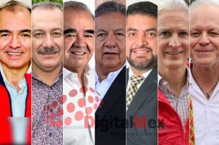 Rigoberto López, Alfredo Jaimes, Maurilio Hernández, Higinio Martínez, Cristian Campuzano, Alfredo del Mazo, Eric Sevilla