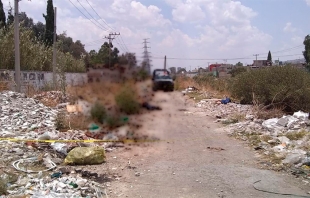 Matan a hombre cerca de un canal de aguas negras  en #LosReyesLaPaz