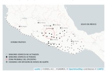 Un sismo de magnitud 5.5 se registró este 28 de febrero de 2025, con epicentro cerca de Iguala, Guerrero