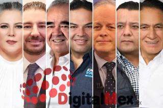 Miroslava Carrillo, Elías Rescala, Maurilio Hernández, Enrique Vargas, Eric Sevilla, Miguel Torres Cabello, Mario Santana