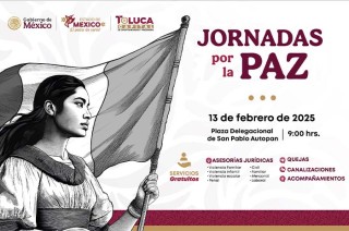 La Jornada se llevará a cabo este jueves 13 de febrero, en la explanada delegacional de San Pablo Autopan, a partir de las 9:00 horas.