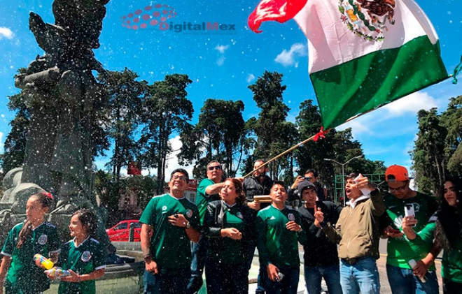 Celebran pase de México a octavos de final