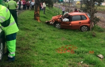 Fallece automovilista al chocar en la #Toluca-Palmillas