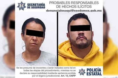 Los detenidos fueron remitidos ante la Fiscalía Especializada en la Investigación del Delito de Robo de Vehículos con sede en Toluca.
