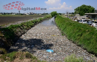 Acumulan ríos de Toluca 200 toneladas de basura en época de lluvias