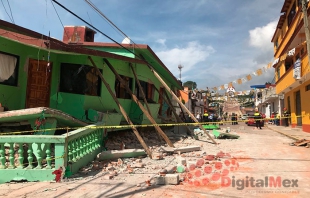 Por temblor se derrumbó centro de atención a niños con Síndrome de Down