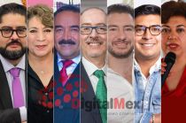 Andrés Andrade, Delfina Gómez, Armando García Fuentes, Carlos Eduardo Barrera, Elías Rescala, Iván Esquer, Norma Patricia García