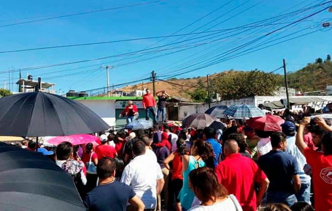 Rechazan en Tejupilco reelección de Lino García
