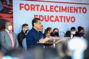 Marco Antonio Rodríguez Hurtado consolida los trabajos en materia de infraestructura en 15 planteles educativos.
