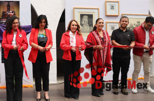 La senadora Cristina Ruiz Sandoval encabezó la inauguración de la ofrenda monumental 2025 del PRI Estado de México, titulada “Del Mictlán a la eternidad”.