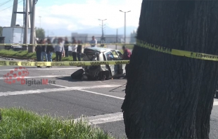 Muere bebé en carambola en Bulevard Aeropuerto de Toluca