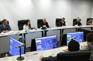 Reunión en el C5 entre autoridades y empresarios mexiquenses