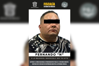 Fernando "N" fue ingresado al Centro Penitenciario y de Reinserción Social de Tlalnepantla, donde quedó a disposición del juez correspondiente.