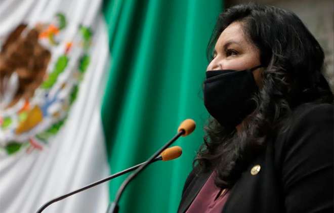 La diputada de Morena dijo que la filtración de información o evidencia vinculada con alguna de las etapas del procedimiento penal es una práctica reiterativa