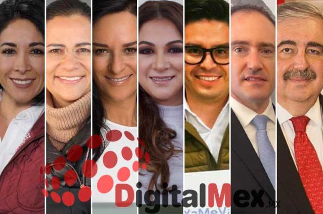 Karina Labastida, Paola Jiménez, Isabel Sánchez Holguín, Myrna García, Alberto Rodríguez Tizcareño, Rodrigo Martínez Celis, Ricardo Sodi