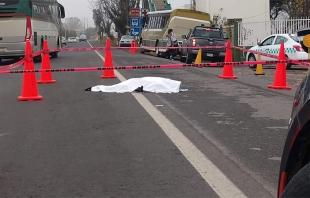 Muere joven atropellado frente a la UAEMex en Atlacomulco