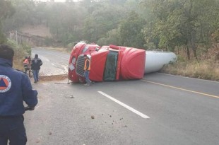 Fue necesario enviar otra pipa para transportar el gas LP.