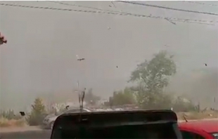 #Video: Tornado sorprende en Zinacantepec