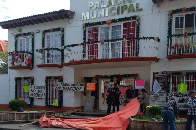 El plantón fue levantado sin llegar a ningún acuerdo formal con las autoridades