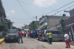 Hasta ese lugar llegó un primer grupo de unas 30 personas