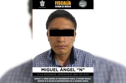Miguel Ángel “N” fue detenido por su probable participación en un homicidio calificado.