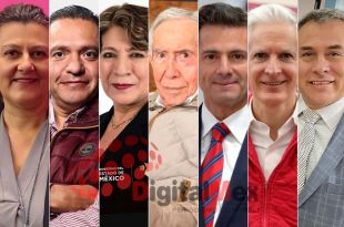 Mónica Álvarez, Ricardo Moreno, Delfina Gómez, Ignacio Pichardo, Enrique Peña, Alfredo Del Mazo, Mario Vázquez