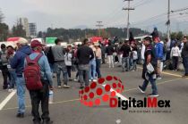 Habitantes de Lerma exigen la liberación de cuatro personas.