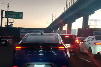 Este bloqueo forma parte del mega paro nacional anunciado por transportistas y agricultores