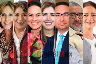 María Elena Morera, Delfina Gómez, Alejandra del Moral, Melissa Vargas, Efrén Ortiz, Horacio Duarte, Angélica Moya 