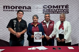 Luz Ma Hernández presentó la agenda del Mes de las Juventudes de Morena en el Estado de México.