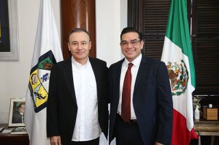 El Gobernador de Sonora, Alfonso Durazo Montaño informó sobre la toma de protesta y nombramiento el día de hoy de Rogelio Piñeda