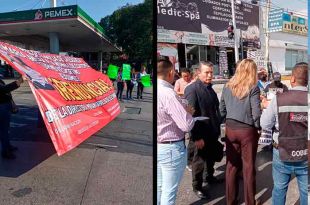 Padres bloquearon una importante vialidad en la colonia Santa Águeda y la estación de la Línea 2 del Mexibús.