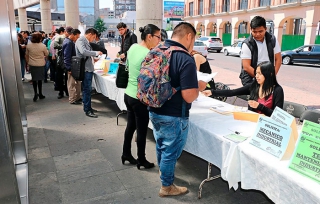 Suman 2 mil 700 vacantes ofertadas en la Feria Municipal de Empleo Toluca 2018
