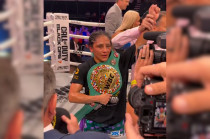 Lourdes Juárez celebra su victoria y defensa del título minimosca del WBC