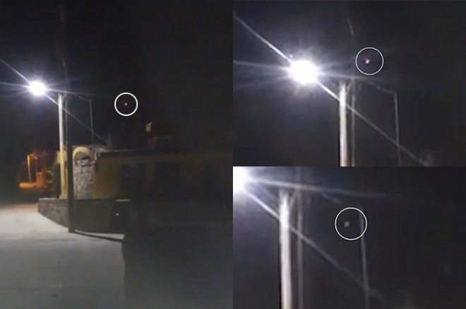 #Video: Apariciones malditas en las cercanías a Toluca; brujas en bolas de fuego