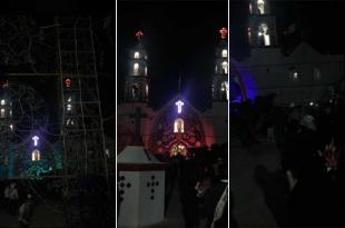#Video: Sin medidas sanitarias abarrotan festejos a San Lorenzo Mártir en Almoloya de Juárez