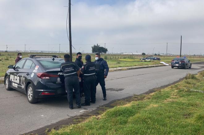 Fue hallado el cuerpo del hombre en la calle de Independencia en su intersección con 5 de mayo.