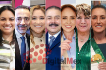 Alhely Rubio, Fernando Flores, Ana Muñiz, Miguel Ángel Hernández, Cristina Ruiz, Delfina Gómez, Claudia Sheinbaum