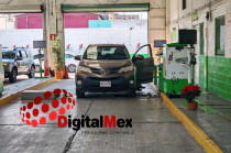 Centro de verificación vehicular en el Valle de Toluca, donde automovilistas realizan el trámite para obtener hologramas “00” y “0”