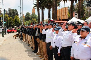 Del 13 al 18 de octubre, Metepec desplegará 311 elementos de seguridad, 104 unidades y más de mil cámaras para vigilar los 14 foros del Festival Quimera 2026.