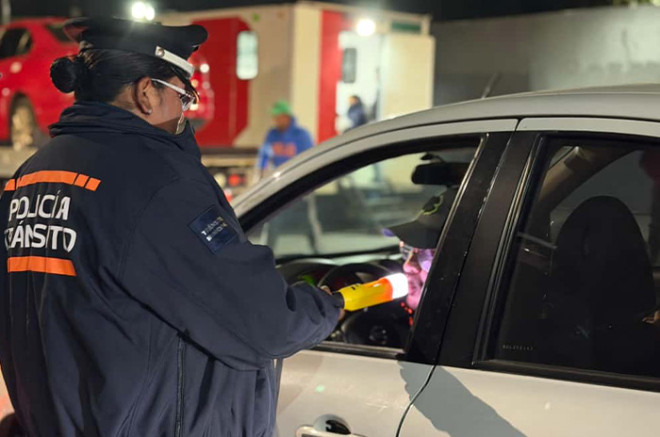 Se efectuaron 325 entrevistas y cinco pruebas de alcoholemia.