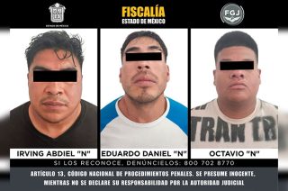 Irving Abdiel “N”, Eduardo Daniel “N” y Octavio “N” permanecerán en prisión preventiva mientras continúan las investigaciones.
