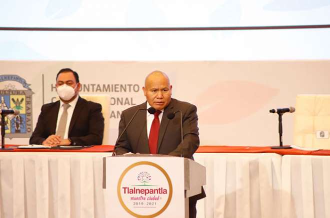 El Presidente Municipal Raciel Pérez Cruz presentó su Segundo Informe de Gobierno