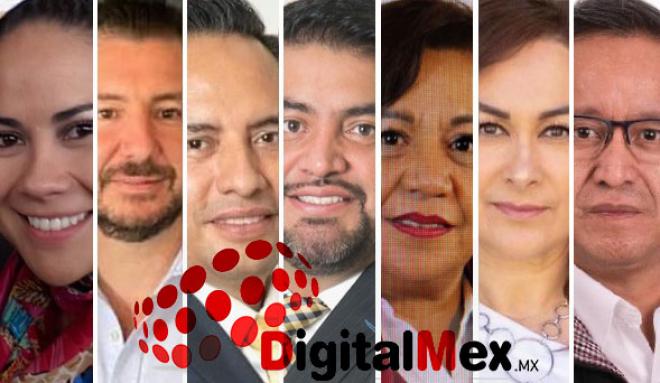 Alejandra del Moral, Elías Rescala, Javier Rivera, Cristian Campuzano, María Isabel Maya, Jacqueline García, Joel Cruz Canseco