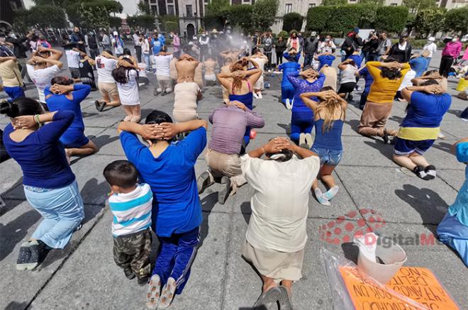 Se escuchaban las voces de familia enteras que no se cansan de luchar para obtener la libertad de sus seres amados