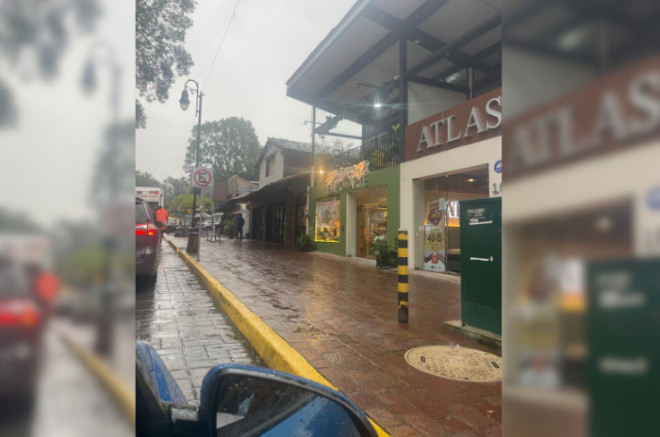 lgunos negocios de Avándaro tuvieron que cerrar durante el apagón