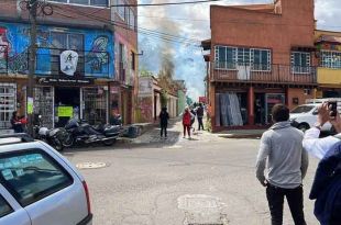 La explosión se registró en una vivienda ubicada en Prolongación Ignacio Manuel Altamirano.