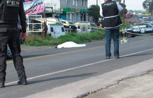 Fallece estudiante de 15 años atropellada en la Toluca-Villa Victoria