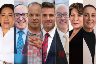 Xóchitl Flores, David Kershenobich, David Korenfeld, Enrique Peña, Carlos Eduardo Barrera, Delfina Gómez, Claudia Sheinbaum 