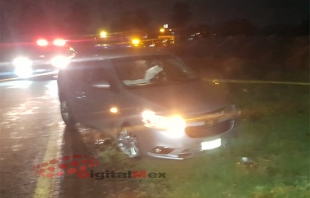 Muere conductor en la #Toluca-Atlacomulco
